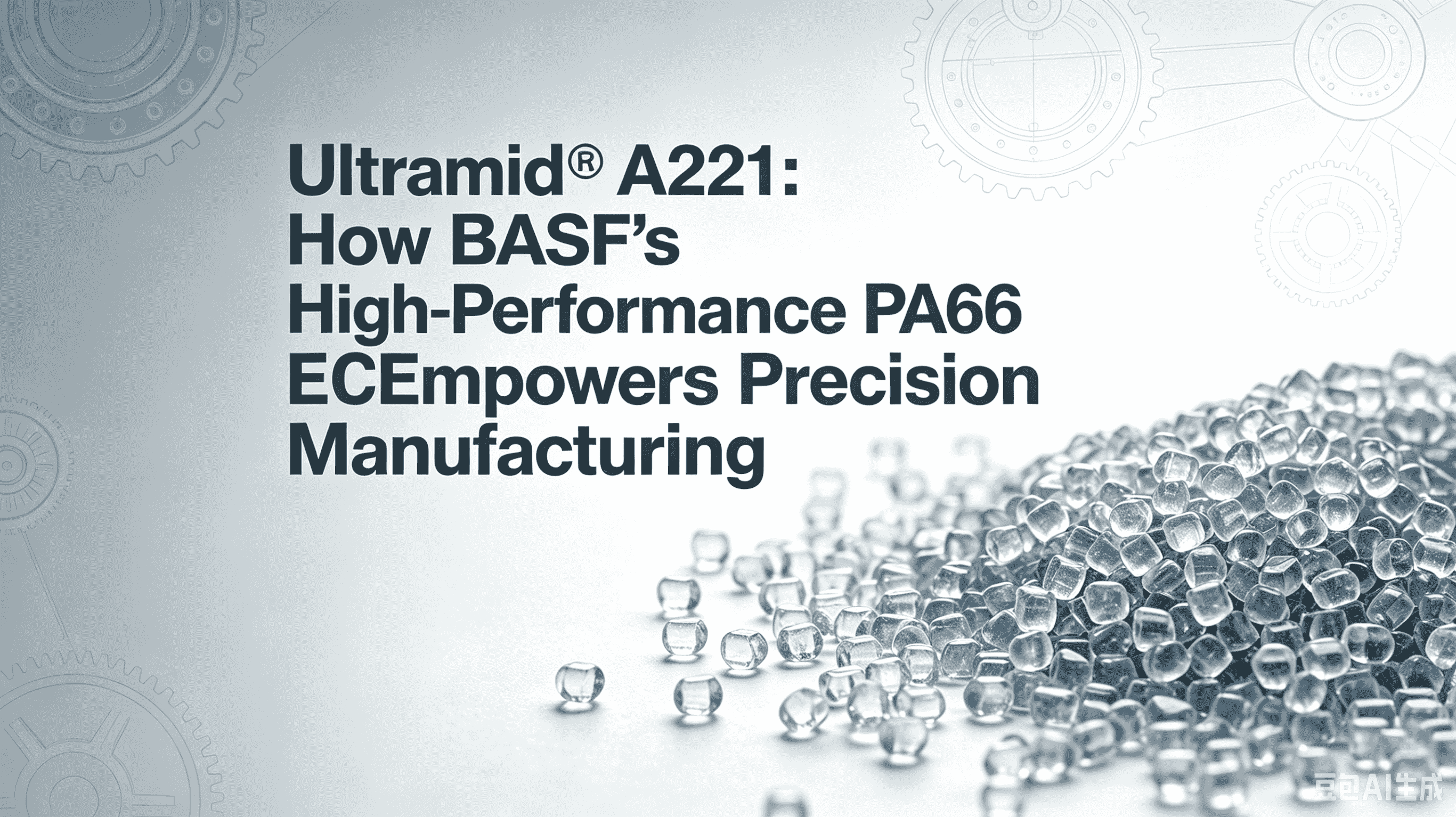 Ultramid® A221: PA66 hiệu suất cao của BASF hỗ trợ hoạt động sản xuất chính xác như thế nào