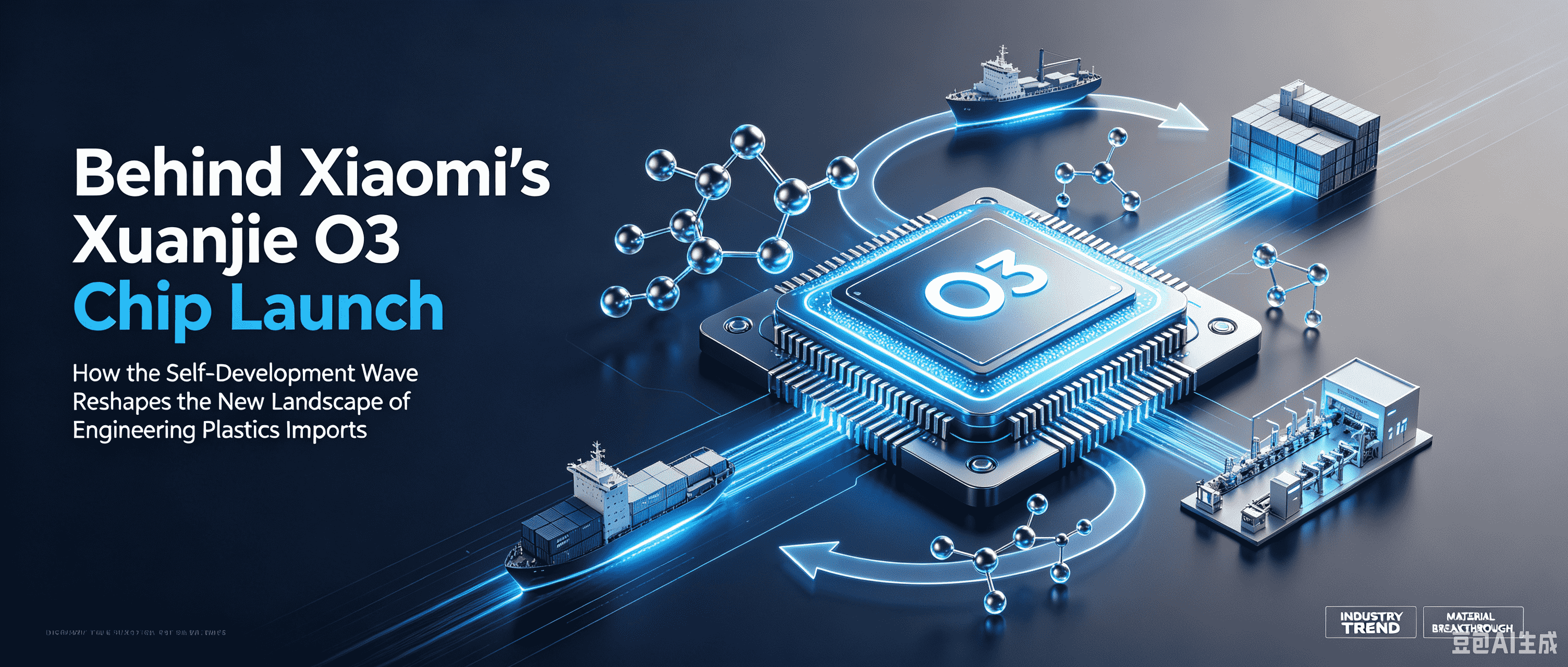Đằng sau việc ra mắt chip Yuanjie O3 của Xiaomi: Làn sóng tự phát triển định hình lại bối cảnh mới về nhập khẩu nhựa kỹ thuật